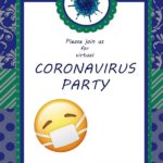 Virtual Coronavirus Party Invite