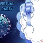 Zoom party digital invitation