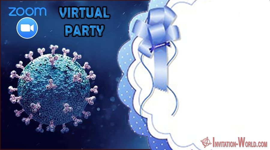 Zoom Party Digital Invitation Invitation World