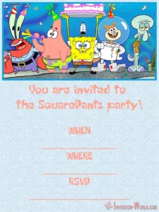 custom-spongebob-squarepants-invitation-template