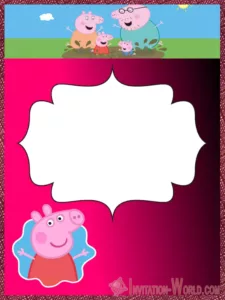 Peppa-Pig-Invitation-Design peppa-pig-invitation-design