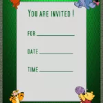 Printable Winnie The Pooh Party Invitation