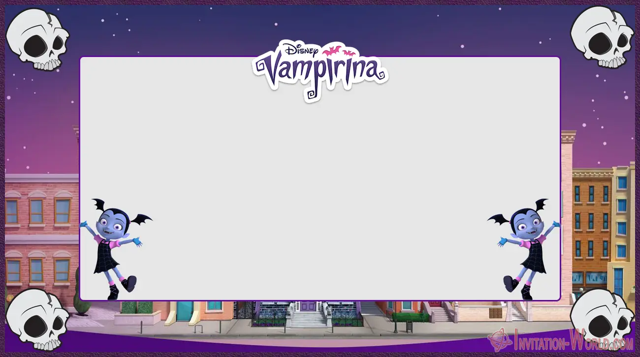 Custom Vampirina Birthday Invitation | Invitation World