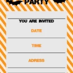 Free Printable Halloween Party Invitation Card