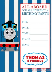 custom-thomas-the-train-invitation-template
