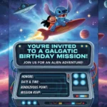 Lilo and Stich Invitation Template