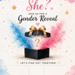 Blank Gender Reveal Invitation for Boy or Girl | Invitation World