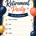Free Retirement Party Invitation