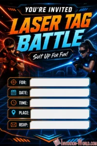 Laser Tag Battle Suit Up for Fun