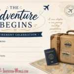 Retirement Celebration Invitation Template