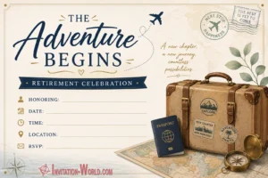 Retirement Celebration Invitation Template