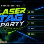 Youre Invited Laser Tag Party