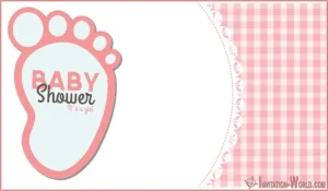 Free Editable Baby Shower Invitation Template