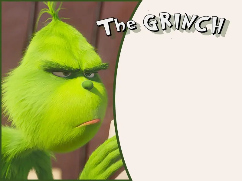 Grinch Birthday Invitation Template